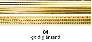 Verzierwachs-Streifen-Set gold glänzend creartec artidee piccolina